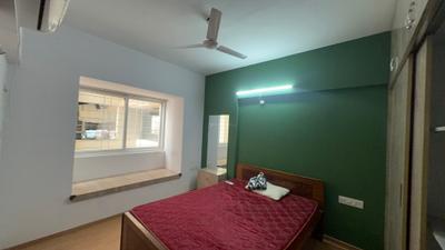Bedroom Image of 1360 Sq.ft 2.5 BHK Apartment / Flat for rent in Patel Smondo, Gachibowli Hyderabad for Rs. 59000