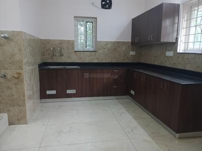 Kitchen Image of 1500 Sq.ft 3 BHK Builder Floor for rent in Saligramam Chennai for Rs. 48000