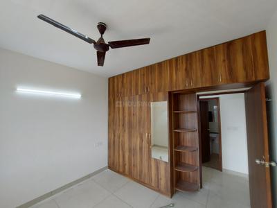Bedroom Image of 1230 Sq.ft 2 BHK Apartment / Flat for rent in Puravankara Palm Beach, Kyalasanahalli Bengaluru for Rs. 43000