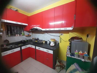 Kitchen Image of 1273 Sq.ft 3 BHK Apartment / Flat for sale in Ganges Puja Ganges, Uttarpara Hooghly for Rs. 5200000