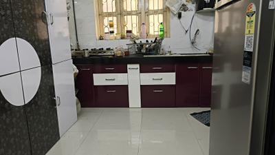 Kitchen Image of 575 Sq.ft 1 BHK Apartment / Flat for rent in Kalwa Thane for Rs. 22000