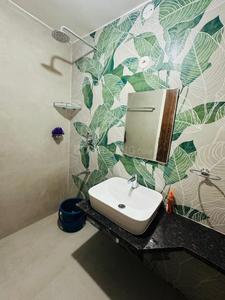 Bathroom Image of 1050 Sq.ft 2 BHK Apartment / Flat for rent in Shree RK Celestial, Zadeshwar Bharuch for Rs. 13000