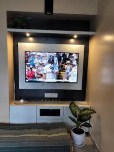 Hall Image of 600 Sq.ft 1.5 BHK Apartment / Flat for rent in Prayeja City, Nanded Pune for Rs. 17500