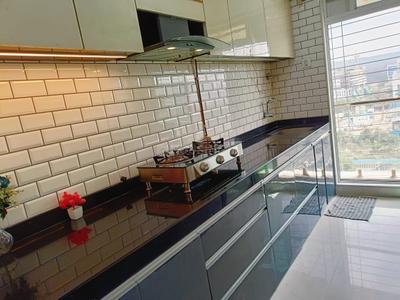 Kitchen Image of 900 Sq.ft 2 BHK Apartment / Flat for sale in Mahaavir Anmol, Ghansoli Navi Mumbai for Rs. 17500000