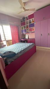 Bedroom Image of 1760 Sq.ft 3 BHK Apartment / Flat for rent in Siddha Pines Apartments, Rajarhat Kolkata for Rs. 40000