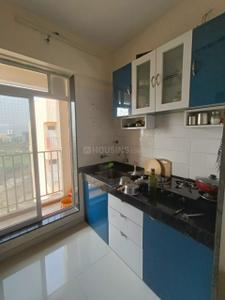 Kitchen Image of 480 Sq.ft 1 BHK Apartment / Flat for rent in Dynamic Crest Phase I Rimo Everest, Khidkali Thane for Rs. 19000