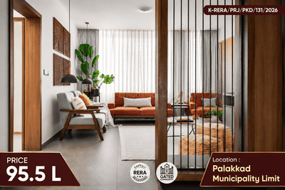 Image of 2550 Sq.ft 3 BHK Independent House for sale in Vadakkanthara, Palakkad for Rs. 9550000