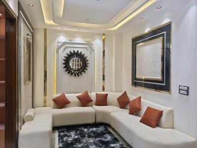 Living Room Image of 810 Sq.ft 3 BHK Apartment / Flat for sale in Dwarka Mor New Delhi for Rs. 4800000