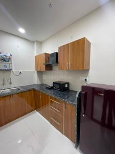 Kitchen Image of 850 Sq.ft 1 BHK Apartment / Flat for rent in Scheme 78 Indore for Rs. 20000