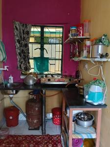 Kitchen Image of 260 Sq.ft 1 BHK Apartment / Flat for sale in Sodepur Kolkata for Rs. 1300000