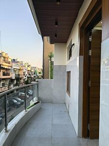 Bedroom Three Image of 1350 Sq.ft 3 BHK Builder Floor for sale in Indirapuram Ghaziabad for Rs. 12300000