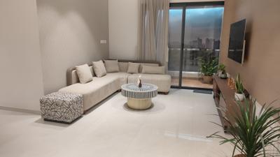Living Room Image of 928 Sq.ft 2 BHK Apartment / Flat for sale in Raj Heramba Venkatesh Imperia, Punawale Pune for Rs. 5800000