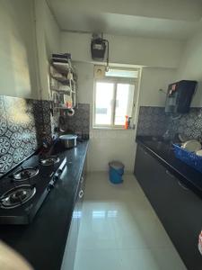 Kitchen Image of 785 Sq.ft 1 BHK Apartment / Flat for sale in Lodha Amara, Kolshet Thane for Rs. 8100000