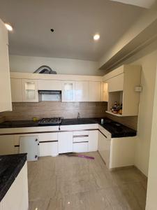 Kitchen Image of 1680 Sq.ft 3 BHK Apartment / Flat for rent in Omaxe The Palace, Gomti Nagar Lucknow for Rs. 33000