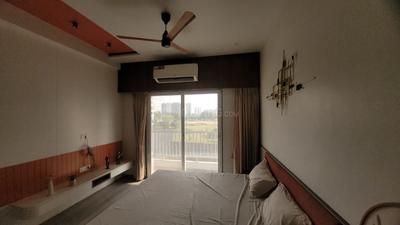 Bedroom Image of 1500 Sq.ft 3 BHK Apartment / Flat for rent in Karelibagh Vadodara for Rs. 22000