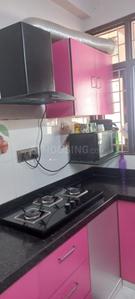 Kitchen Image of 1500 Sq.ft 3 BHK Apartment / Flat for rent in Mansarovar Extension Jaipur for Rs. 35000