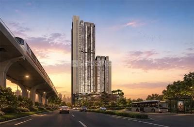 Image of 886 Sq.ft 2 BHK Apartment / Flat for sale in L And T Ahana Tower A, Malad East, Mumbai for Rs. 26500000