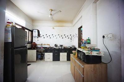 Kitchen Image of 1539 Sq.ft 3 BHK Apartment / Flat for sale in Shivam Residency, Sola Ahmedabad for Rs. 12000000