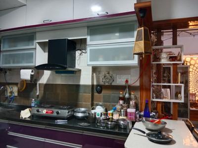 Kitchen Image of 1000 Sq.ft 2 BHK Apartment / Flat for sale in Bhandari BA Iris, Wagholi Pune for Rs. 7700000