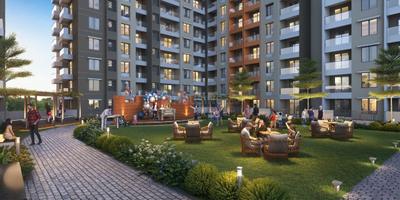 Image of 860 Sq.ft 2 BHK Apartment / Flat for sale in Sonigara Dwaarka World Phase 1, Moshi, Pune for Rs. 4950000