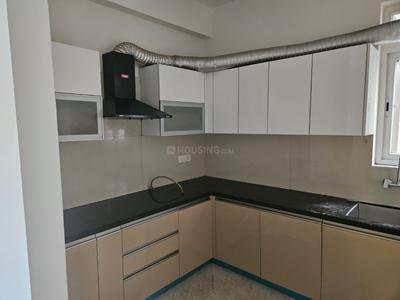 Kitchen Image of 1332 Sq.ft 3 BHK Apartment / Flat for rent in Uptown Skylla, PR7 Airport Road Zirakpur for Rs. 35000