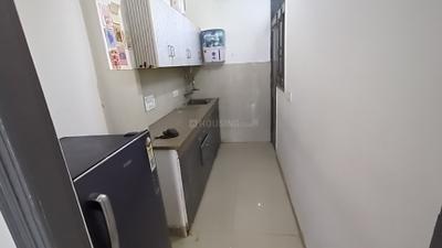 Kitchen Image of 600 Sq.ft 1 BHK Builder Floor for rent in Sector 47 Gurgaon for Rs. 26000