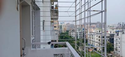 Balcony Image of 1407 Sq.ft 3 BHK Apartment / Flat for sale in New Town Kolkata for Rs. 12500000