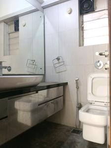Bedroom Two Image of 1650 Sq.ft 3 BHK Apartment / Flat for rent in Soham Tropical Lagoon, Kasarvadavali Thane for Rs. 55000
