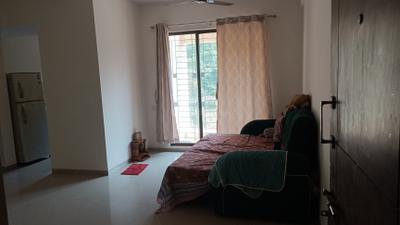 Living Room Image of 600 Sq.ft 2 BHK Apartment / Flat for sale in Thane West Thane for Rs. 7500000