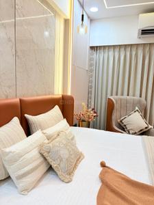 Bedroom Image of 1300 Sq.ft 3 BHK Apartment / Flat for sale in Shivalik Green View, Shantigram Ahmedabad for Rs. 24100000