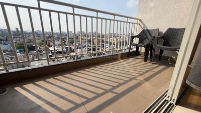 Balcony Image of 900 Sq.ft 2 BHK Apartment / Flat for rent in Pimple Saudagar Pune for Rs. 31000