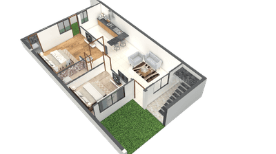 Image of 913 Sq.ft 2 BHK Apartment / Flat for sale in Balaji Parnam, Danpur, Rudrapur for Rs. 3800000