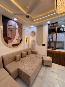 Hall Image of 1100 Sq.ft 3 BHK Builder Floor for sale in Bindapur New Delhi for Rs. 7200000