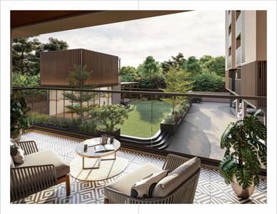Balcony Image of 3150 Sq.ft 4 BHK Apartment / Flat for sale in Green Legacy, Shela Ahmedabad for Rs. 15900000