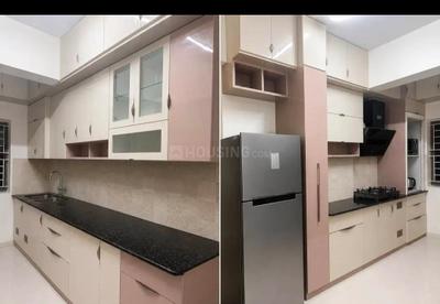 Kitchen Image of 1300 Sq.ft 3 BHK Apartment / Flat for rent in DS Synergy, Agrahara Layout Bengaluru for Rs. 34000