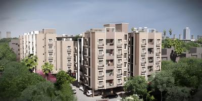 Image of 806 Sq.ft 2 BHK Apartment / Flat for sale in Gerugambakkam, Chennai for Rs. 6700000