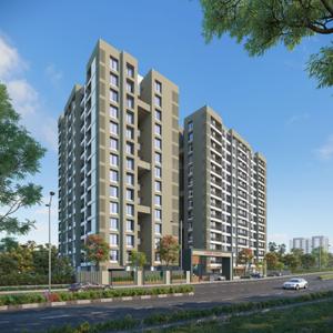 Image of 775 Sq.ft 1 RK Apartment / Flat for sale in Althan, Surat for Rs. 2596000