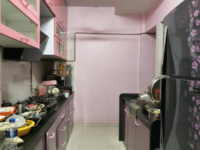 Kitchen Image of 600 Sq.ft 1.5 BHK Apartment / Flat for sale in Concrete Sai Swayam, Chembur Mumbai for Rs. 19500000