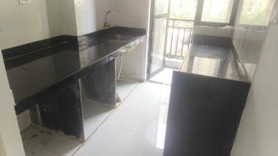 Kitchen Image of 600 Sq.ft 1.5 BHK Apartment / Flat for rent in Runwal Gardens, Dombivli East Thane for Rs. 14000