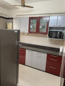 Kitchen Image of 1600 Sq.ft 3 BHK Apartment / Flat for rent in kukreja crystal, Kopar Khairane Navi Mumbai for Rs. 80000