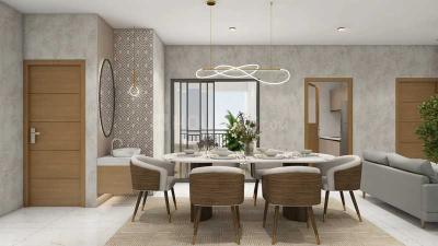 Hall Image of 1117 Sq.ft 2 BHK Apartment / Flat for sale in Kakkanad Kochi for Rs. 8300000