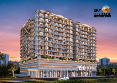 Image of 1520 Sq.ft 3 BHK Apartment / Flat for sale in Pushpak Nagar, Navi Mumbai for Rs. 9500000