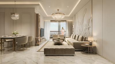Hall Image of 1188 Sq.ft 3 BHK Apartment / Flat for sale in Anikedhya Emperors, Gota Ahmedabad for Rs. 9225000