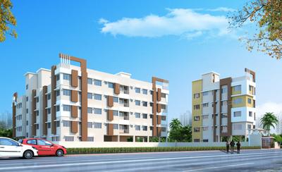 Image of 885 Sq.ft 2 BHK Apartment / Flat for sale in Neo Imperial, Bansdroni, Kolkata for Rs. 4420000