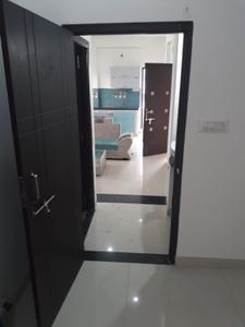 Bedroom Image of 500 Sq.ft 1 BHK Builder Floor for rent in Mahalakshmi Nagar Indore for Rs. 17000