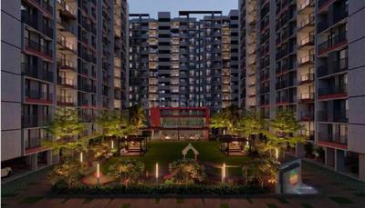 Image of 1620 Sq.ft 3 BHK Apartment / Flat for sale in Dharti Skyline, Jagatpur, Ahmedabad for Rs. 7700000