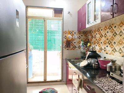 Kitchen Image of 615 Sq.ft 1 BHK Apartment / Flat for sale in Kalyan East Kalyan for Rs. 4600000