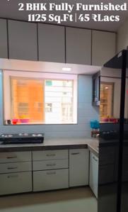 Kitchen Image of 1125 Sq.ft 2 BHK Apartment / Flat for sale in Udhna Surat for Rs. 4500000
