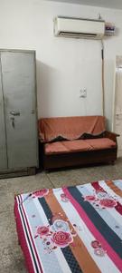 Bedroom Image of 450 Sq.ft 1 RK Builder Floor for rent in Ramesh Nagar New Delhi for Rs. 19000