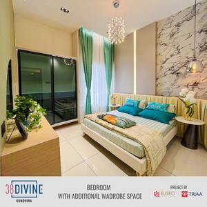 Bedroom Image of 1100 Sq.ft 2 BHK Apartment / Flat for sale in United 38 Divine, Kondhwa Pune for Rs. 7300000